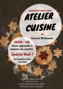 Atelier cuisine spécial Noël @ L'Ortie Roule